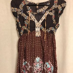 Free People Babydoll Top